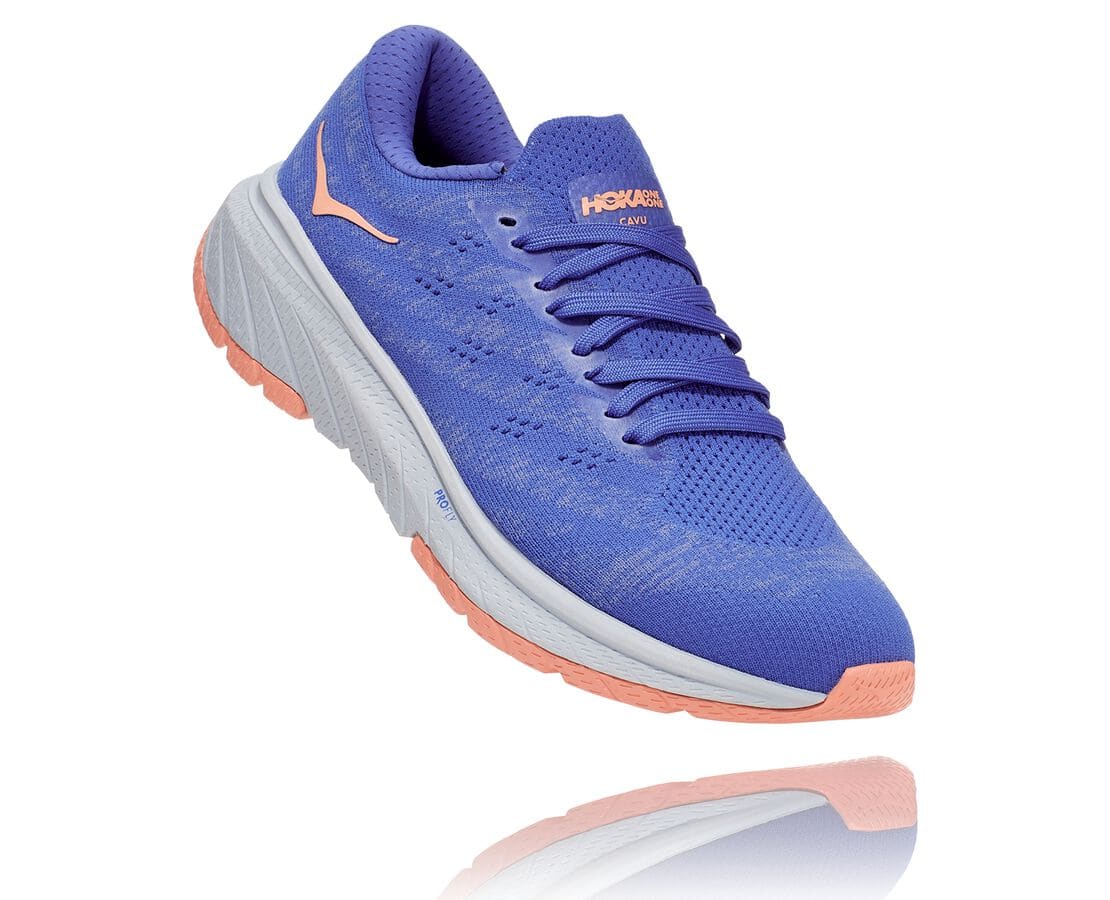 Pantofi De Mers Hoka One One Cavu 3 Dama - Albastri | Romania MLSB49813